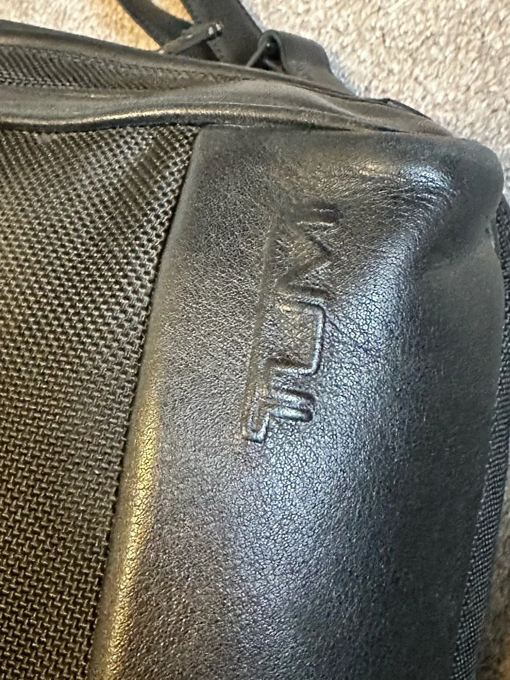 TUMI Black Backpack Sleek Everyday Carry GUC